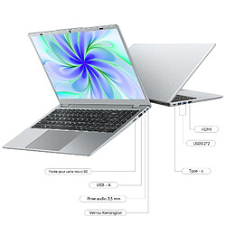 PC Portable VANWIN 15,6" FHD - Pentium Gold 6500Y - 16Go RAM/512Go SSD - Win 11 Pro pas cher
