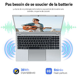 VANWIN PC Portable 15,6" FHD - Pentium Gold 6500Y (3,4GHz) - 16Go RAM 512Go SSD - Win 11 Pro pas cher