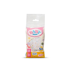 BABY born Couches de poupée 5-pack - Pour poupées 43 cm - Multicolores pas cher