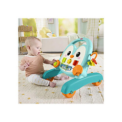 Fisher Price Fisher-Price 2-en-1 Musical Penguin Walker - 8 activités - 4 roues - Poignée facile pas cher