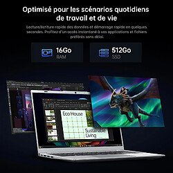 Avis VANWIN PC Portable 15,6" FHD IPS - Intel Pentium Gold 6500Y - 512Go SSD - 16Go RAM - Win 11 Pro
