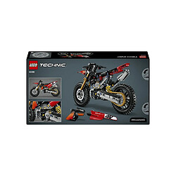 LEGO Technic 42238 Ducati Desmo450 MX Factory - Moto tout-terrain motocross pas cher
