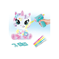 Acheter Canal Toys Licorne Pailletée - Kit peluche à vaporiser électronique, marqueurs & pochoirs