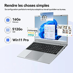 Avis PC Portable VANWIN 15,6" FHD - Pentium Gold 6500Y - 16Go RAM/512Go SSD - Win 11 Pro