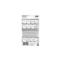 3M Command - Crochet décoratif métal Nickel Brossé - Modèle Moyen - Jusqu’à 1,3 kg pas cher