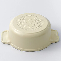 Cocotte Induction Fonte Émaillée 20 cm, Dutch Oven 1,9L, Sans PTFE et PFOA 30810 Victoria pas cher
