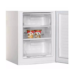 Réfrigérateur combiné 55cm 262l statique blanc - CCH1S518EW - CANDY pas cher