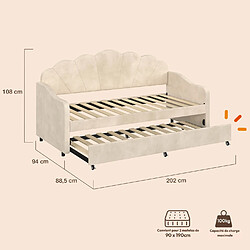 Acheter Idmarket LIT GIGOGNE AMANDA BEIGE