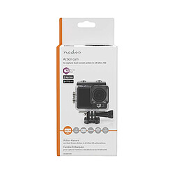 Nedis Caméra d'Action Double Écran 4K 16MP Wi-Fi Étanche 30m avec Sortie HDMI Noir pas cher