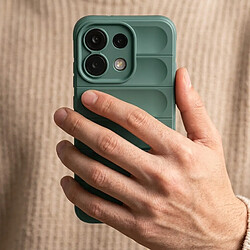 Acheter Avizar Coque pour Oppo Reno 16F / 16 FS avec Relief 3D et Grip Antidérapant Vert