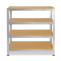 Acheter shelfplaza HOME 100x60x40 cm Étagère charges lourde en galvanisé avec 4 étagères 175 kg par étagère