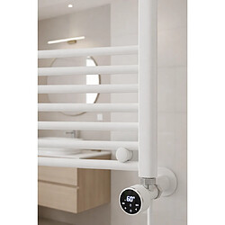 Acheter OTITEC Sèche-serviettes électrique – 120 x 50 cm – Blanc – 800W - Avec thermostat connecté - ELEGANT