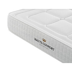 Matelas Montreval - Mousse 210 x 180 cm Hauteur 24 cm Haute Confort pas cher