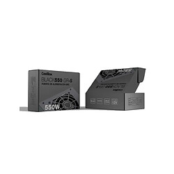 Avis CoolBox Black 550W (COO-FA550SGR) Noir