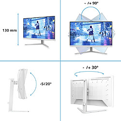 Philips Evnia 5000 27M2N5201P/00 27" LCD Full HD 1 ms Blanc pas cher