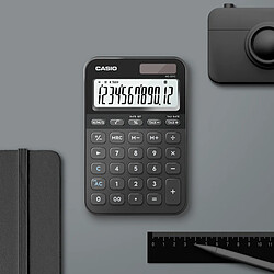 Casio MS-20YC-BK Calculatrice de bureau LCD 12 chiffres noire pas cher