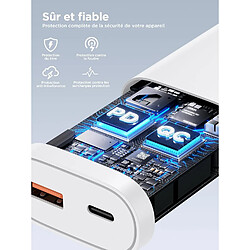 Acheter Generic Home JDG-Lot 2 chargeurs 20W USB C rapides