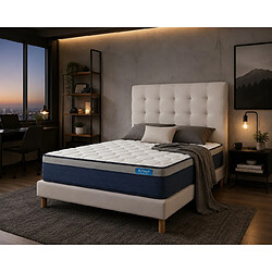 Matelas Actinuit Spring Active - Ressorts Ensachés 200 x 140 cm Hauteur 28 cm Actinuit pas cher