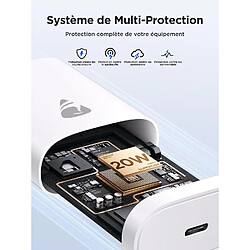 Acheter Generic Home JDG-Chargeur 20W USB C pour iPhone & Samsung