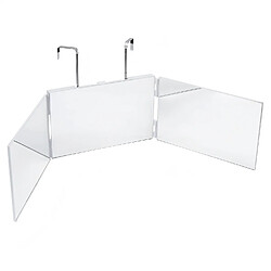 Acheter ByteLike Miroir de Coiffure Pliable à 3 Faces Blanc avec LED