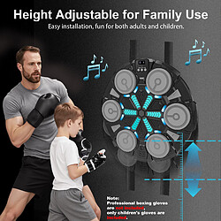 Acheter ByteLike Noir Cible de boxe musicale intelligente Bluetooth