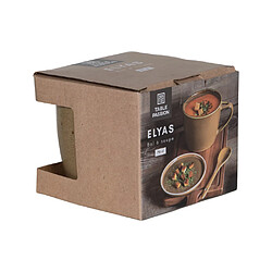 Avis Table Passion Bol à soupe Elyas beige 75 cl