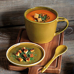 Acheter Table Passion Bol à soupe Elyas jaune 75 cl
