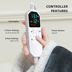 Avis ByteLike Couverture chauffante à manches lavable