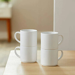 Avis Lot de 4 mugs- Cricut Céramique - Blanc 300 ml
