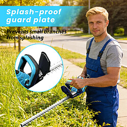 Avis Taille-haies sans fil corps nu compatible Makita, lame 50cm