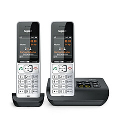 Gigaset Comfort 500A duo - Noir pas cher