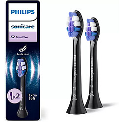 Avis Philips tête de brosse Sonicare - Noir