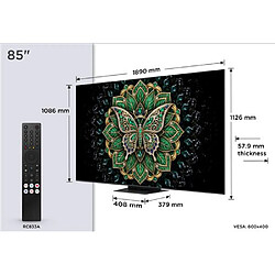 Acheter TV LED Tcl QD-Mini LED 85C69K PRO 215 cm 2026