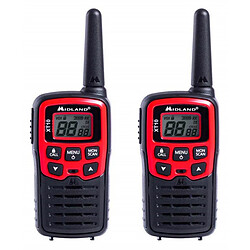 Avis Midland XT10 - Noir et rouge