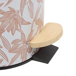 Acheter Five simply smart Poubelle à pédale imprimée Bloom - 3 L - Rose
