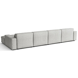 Acheter SELSEY - Canapé d'angle Sellmo - 368 cm - Gris clair