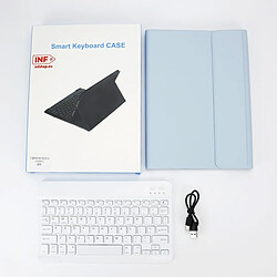 INF Étui Clavier Bluetooth + Clavier pour Samsung Galaxy Tab S9/S9 FE/S10 (10,9 pouces) pas cher