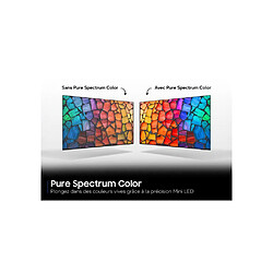 Samsung TU55M73HAU - TV 55" Mini LED 4K UHD Smart Tizen - Gaming Hub pas cher