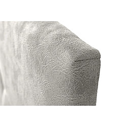 Avis Matris Tete De Lit Dalia Tissu Magnolia Blanc 100