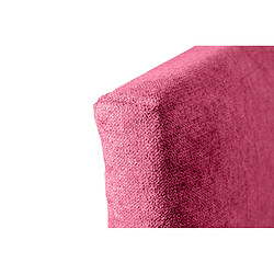 Avis Matris Tête De Lit Dalia En Tissu Nid Rose 90