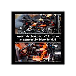LEGO Technic 42232 Megacar Sadair's Spear - Mode fantôme - Moteur V8 à pistons pas cher