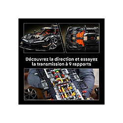 Acheter LEGO Technic 42232 Megacar Sadair's Spear - Mode fantôme - Moteur V8 à pistons