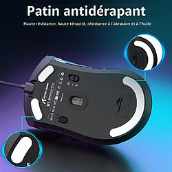 Avis Attack Shark R1 Souris gaming sans fil, connexion tri-mode, noire