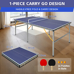ByteLike Table ping-pong pliante pas cher