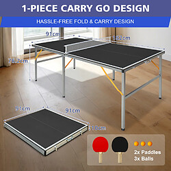 ByteLike Table ping-pong pliante pas cher