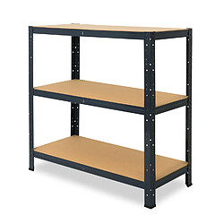 shelfplaza HOME 100x110x30 cm Étagère charges lourde en anthracite avec 3 étagères 175 kg par étagère pas cher