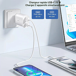 Chargeur secteur téléphone