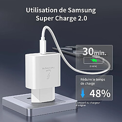 Acheter Generic Home Chargeur rapide 25W USB C Samsung