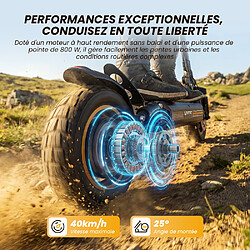 Avis Trottinette Électrique iScooter W9Air, Moteur 800W, Batterie 48V 10Ah, 40km/h, Autonomie 30-40km, Pliable