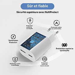 Generic Home Chargeur 25W multi-port USB Type C pas cher